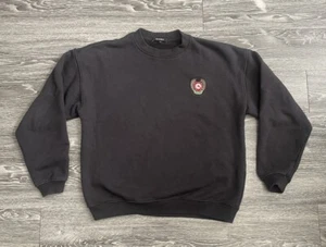 Yeezy Season 5 Calabasas Black Crewneck Crest Logo Men’s Medium - Read - Bild 1 von 8
