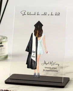 Graduation Gift for Her - Personalised Graduation Gift for Friend Daughter Sis. - Picture 1 of 7