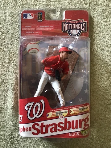 STEPHEN STRASBURG 2011 McFarlane VARIANT Action Figure Series 27 Nationals Cover
