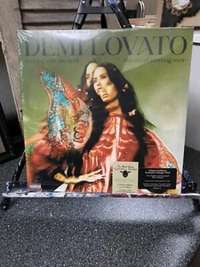 Demi Lovato Dancing With The Devil... The Art Of Starting Over Orange Vinyl (VG) - Picture 1 of 2