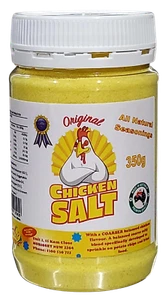 ORIGINAL CHICKEN SALT, ALL NATURAL SEASONINGS 350G JAR, GLUTEN FREE - Picture 1 of 4
