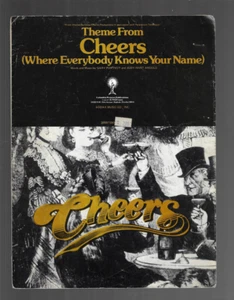 VINTAGE SHEET MUSIC THEME from CHEERS Where Everybody Knows Your Name 1982 - Picture 1 of 1