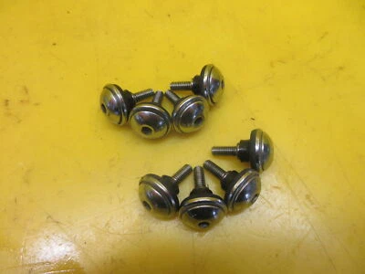 OEM 1986 YAMAHA FAZER FZX 700 CYLINDER HEAD VALVE COVER BOLT SET OF 8 VMAX 1200  - Image 1 of 4