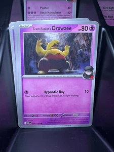 Team Rocket's Drowzee 079/182 Sv10: Destined Rivals Regular - Picture 1 of 1