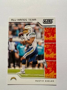 2020 Score All Hands Team #AHT-AE Austin Ekeler - Los Angeles Chargers - Picture 1 of 1