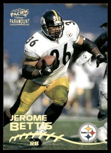 Jerome Bettis 1998 Pacific Paramount #183 Pittsburgh Steelers NOTRE DAME - Bild 1 von 2