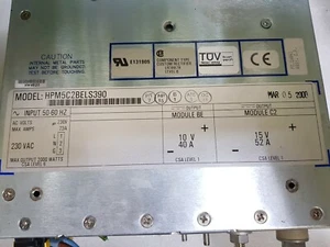 POWER-ONE DC POWER SUPPLIES HPM5C2BELS390 TERADYNE # 405-228-00 - Picture 1 of 7