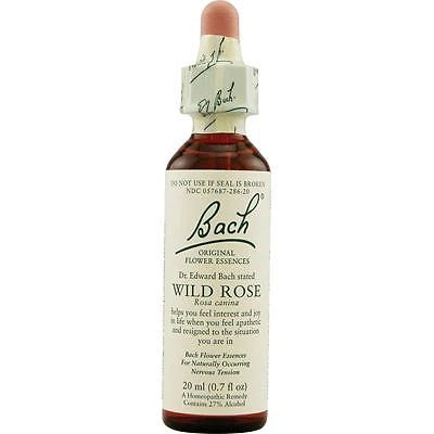 Bach Flower Remedies Essence Wild Rose - 20 Ml