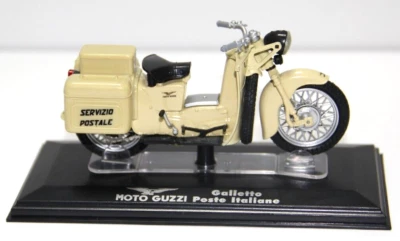 STARLINE MODELS USATO 1:24 DIECAST MOTO GUZZI GALLETTO POSTE ITALIANE EDI 1 MOTO - Immagine 1 di 4