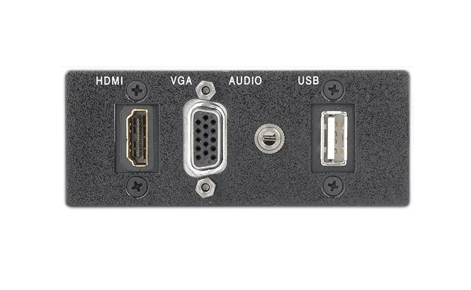 Extron AAP Super Plate 100 Black 70-1076-02 Architectural Plate New in Box - Image 1 of 1