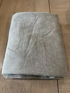 Pottery Barn Classic Belgian Linen Drapes 50x108" Loden Blackout 2 PANELS - Picture 1 of 2