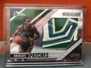 2010-11 Panini Absolute Mark Aguirre Jumbo Patch #’d 5 - Picture 1 of 2