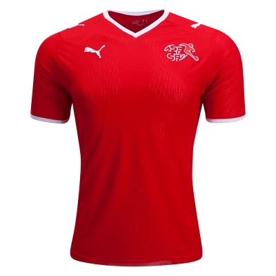 New Authentic Mens Puma Switzerland 08/10 Home Jersey Football Maillot Suisse XL - Image 1 of 4