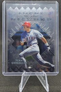 1999 Topps Chrome Lords of the Diamond #LD8 Juan Gonzalez Texas Rangers  - Bild 1 von 2