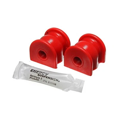 Energy Suspension 16.5135R; Rear Sway Bar Bushings Red for 01-05 Honda Civic - Image 1 of 2