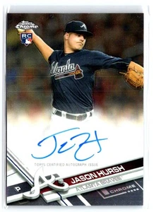 2017 Topps Chrome #RA-JHU Jason Hursh Rookie Autographs - Imagen 1 de 2