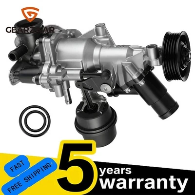 Water Pump with Seal for Mercedes-Benz W176 W242 W246 C117 X117 X156 2702000401 - Image 1 of 4