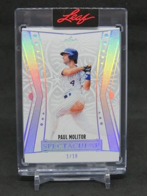 2025 LEAF SPECTACULAR PAUL MOLITOR #67 /10 JP2 - Image 1 of 2
