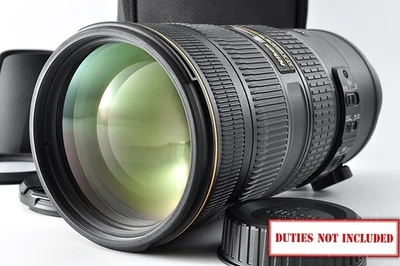 [MINT w/Case] Nikon AF-S Nikkor 70-200mm f/2.8 G ED VR II Zoom Lens From JAPAN - Image 1 of 4