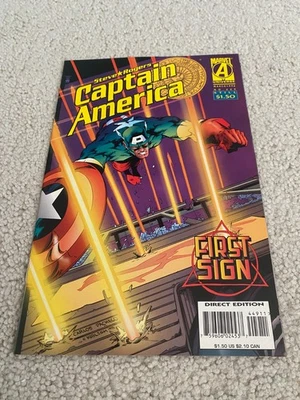 Captain America  449  VF/NM  9.0  High Grade  Sharon Carter  Mighty Thor - Image 1 of 2