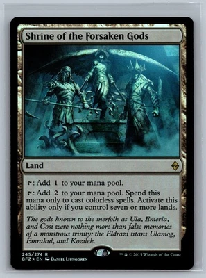 Magic MTG Battle for Zendikar Shrine of the Forsaken Gods #245/274 Foil TCG CCG - Image 1 of 2