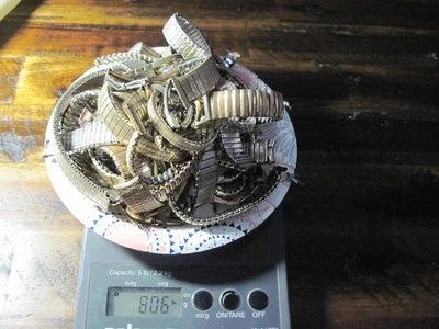 806 克 批量 标记 金色 填充手表 带 适用于 Gold Scrap Recovery — 第 1/4 张图片