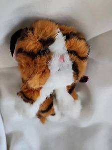 De colección Tyco Kitty Kitty Jungle Kittens Tiger Cub con sonajero ronroneo y arco rosa - Imagen 1 de 9