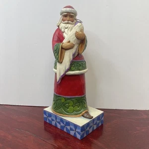 Jim Shore Weihnachtsmann Figur "Behold The Greatest Christmas Gift" 2012 - Bild 1 von 9