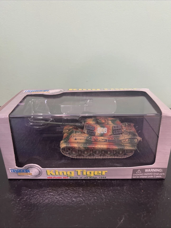 Dragon Armor 1:72 King Tiger sSSPzAbt. 101 Bulge 1944, Nº 60004 Foto 1 de 4