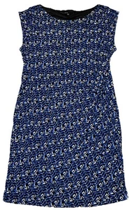 Women's CHAUS Sleeveless Pencil Dress Blue,Black,White Geometric Size XL - Picture 1 of 4