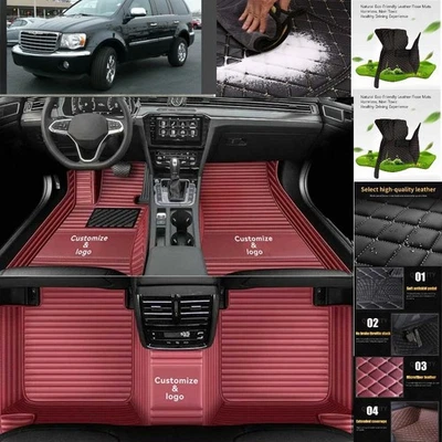 For Chrysler Aspen Car Floor Mats Luxury Waterproof Liners Carpets Cargo Custom - Image 1 of 4