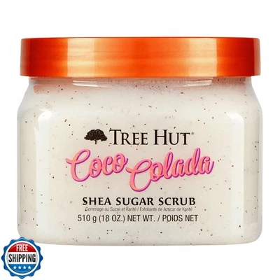 Tree Hut Coco Colada Shea Sugar Scrub, 18 oz, Ultra Hydrating and Exfoliating - Image 1 of 4