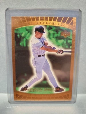 1999 Upper Deck Ovation - Superstar Spotlight Cal Ripken Jr. #83 - Image 1 of 2