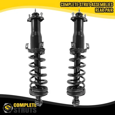 Rear Pair Complete Struts & Coil Spring Assemblies for 1998-2000 Lexus GS400 Foto 1 de 4