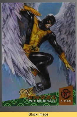 2018 Fleer Ultra Marvel X-Men The Originals Rainbow Foil Angel #O6 READ 7kh - Image 1 of 3