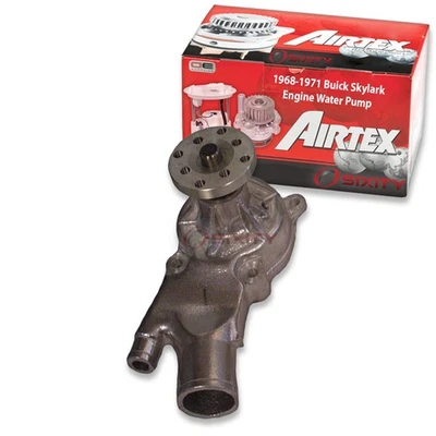 Bomba de agua del motor Airtex para Buick Skylark 1968-1971 4,1 L L6 refrigerante dx Foto 1 de 4