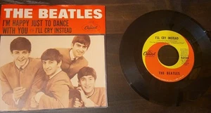 L@@k!!! The Beatles "I'll Cry Instead"/"I'm Happy Just To Dance With You #5234 - Bild 1 von 8