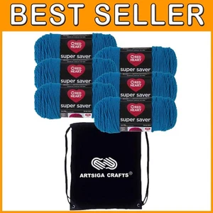 Acrylgarn zum Häkeln und Stricken - 6 Knäuel - Bild 1 von 3