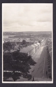 Wales Pembrokeshire PEMBROKE DOCK S J Allen RPPC um 1920/30er Jahre? - Bild 1 von 2