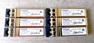 NEW 6x FINISAR FTLX8571D3BCL SFP+ GBIC Modul 850nm Transceiver 1000BaseLC 10G - Bild 1 von 2