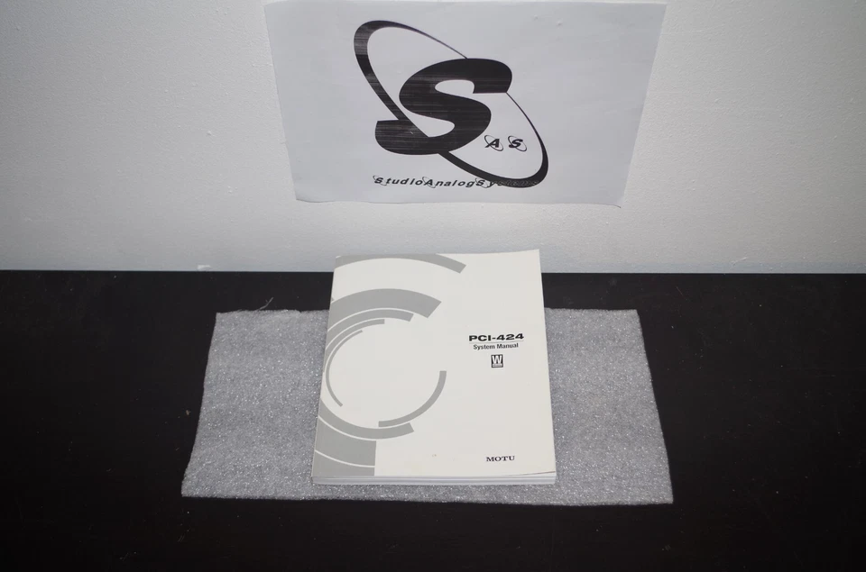 Motu PCI 424 Manual - Bild 1 von 1