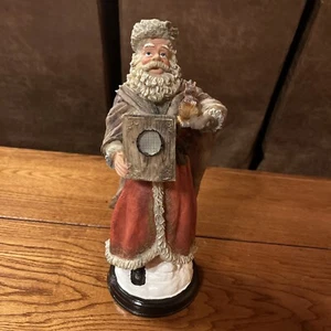 WORLD BAZAARS Inc Vtg Clause Figurine Statue 10” Tall Christmas Santa Rare - Picture 1 of 8