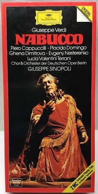 Verdi Nambucco Sinopoli 2 Cassette Box Set 3382021 With Booklet - Image 1 of 4