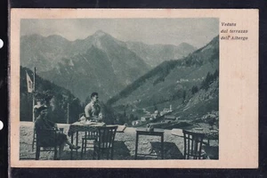 Cartolina Foppolo Albergo Bianchi Veduta dal Terrazzo ANIMATA CD690 - Imagen 1 de 1