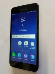 Samsung Galaxy J3 Achieve J337P 2018 Sprint SM-J337P Black GSM GalaxyJ3 Phone - Picture 1 of 7