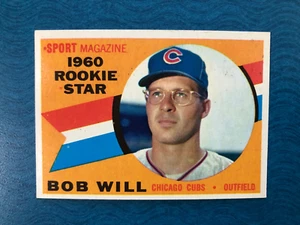1960 Topps Baseball Sport Magazin Rookie Star Bob Will #147 (NM) - Bild 1 von 2