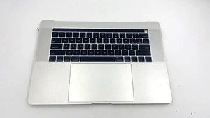 OEM MacBook Pro 15" 2016 2017 A1707 Top Case  Touchpad  Keyboard Silver - Picture 1 of 2