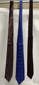Tie lot of 3 Lacoste, Stafford, Reis - Picture 1 of 8