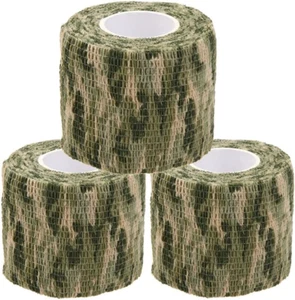 Self-Adhesive Camouflage Tape Wrap Protective Camo Form Non-Woven Stealth Camo T - Picture 1 of 12
