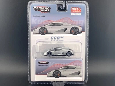 Tarmac Works Koenigsegg CC850 Argento Global64 1/64 - Immagine 1 di 4